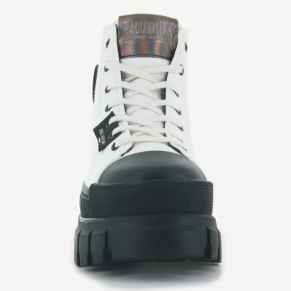 Palladium Revolt Hi Tx Sneaker Boots 97242-116-m S3 Star White - Picture 14 of 15
